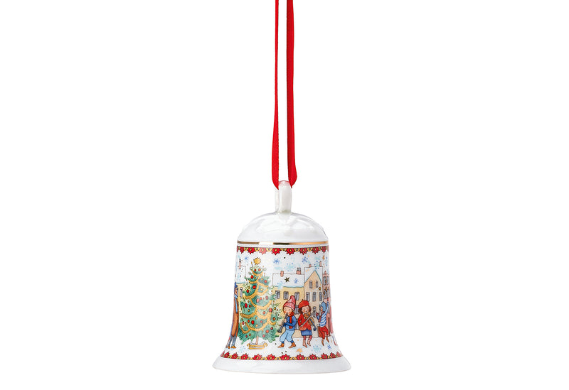 HUTSCHENREUTHER Weihnachtsglocke 2023 Porzellan