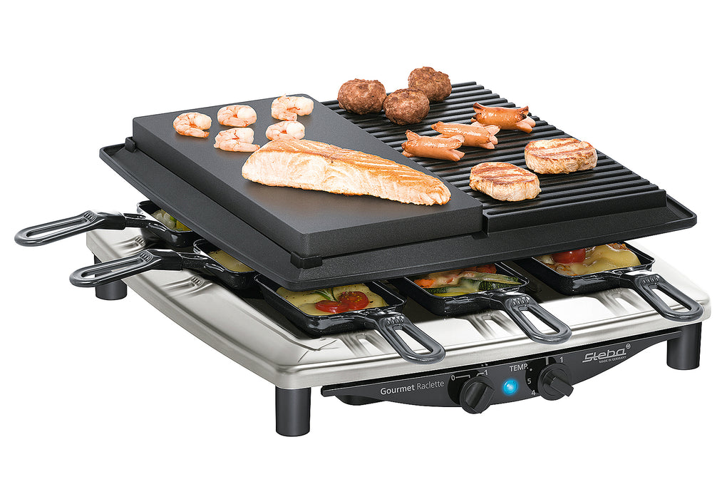 STEBA Raclette RC 4 plus deluxe chrom