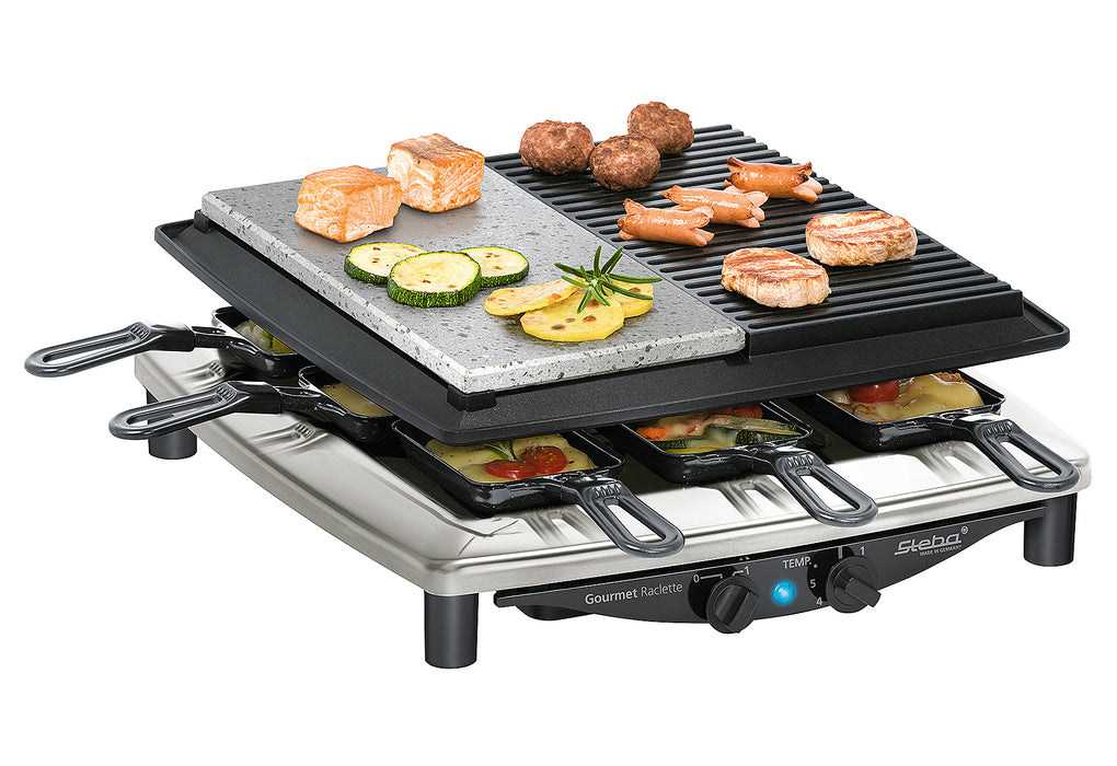 STEBA Raclette RC 4 plus deluxe chrom