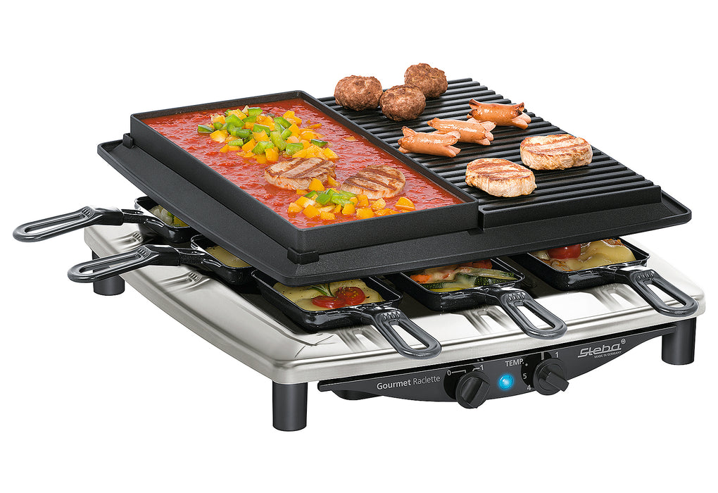 STEBA Raclette RC 4 plus deluxe chrom