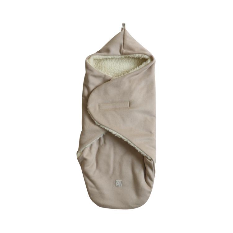 KAISER Babyeinschlagdecke Lenni Wolle (Loden) moonlight