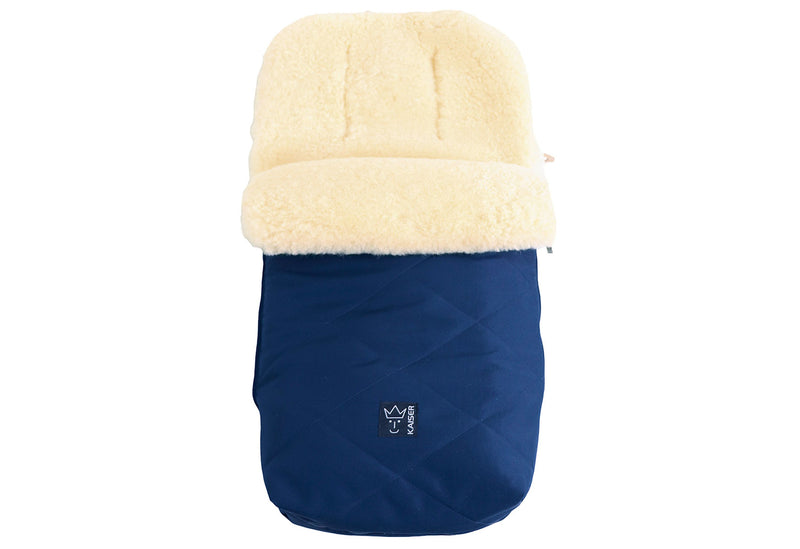 KAISER Lammfell-Fußsack Hanna navy