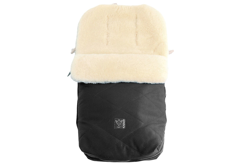 KAISER Lammfell-Fußsack Hanna black