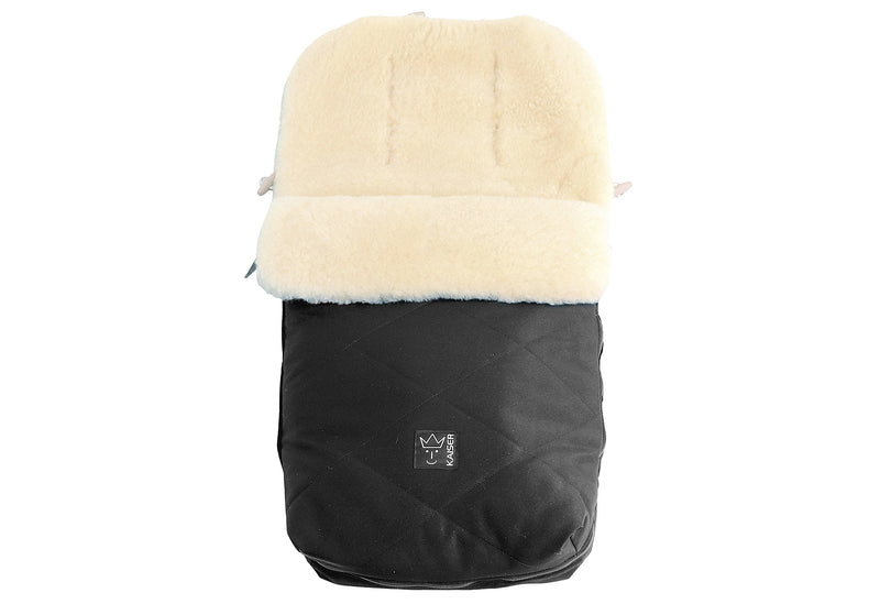 KAISER Lammfell-Fußsack Hanna black