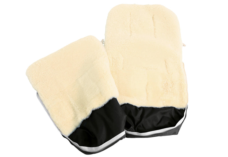 KAISER Lammfell-Fußsack Hanna black