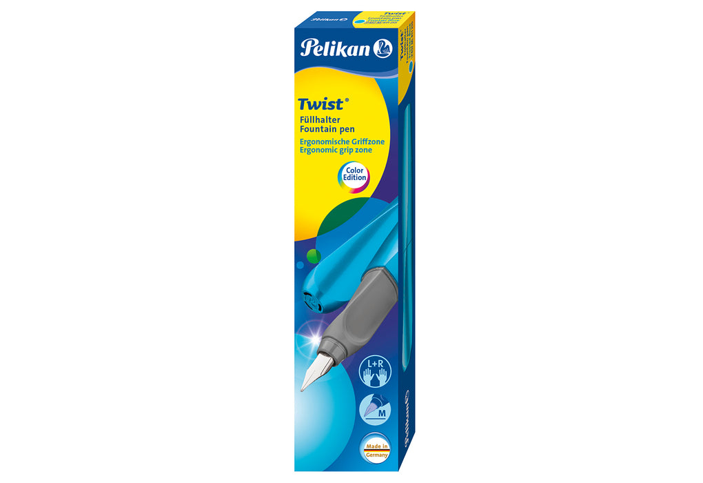 PELIKAN Füllhalter P457M Twist Frosted Blue