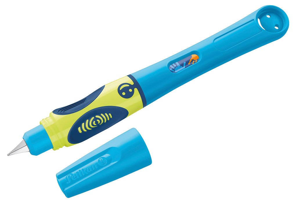 PELIKAN Füllhalter Griffix für Linkshänder Neon Fresh Blue