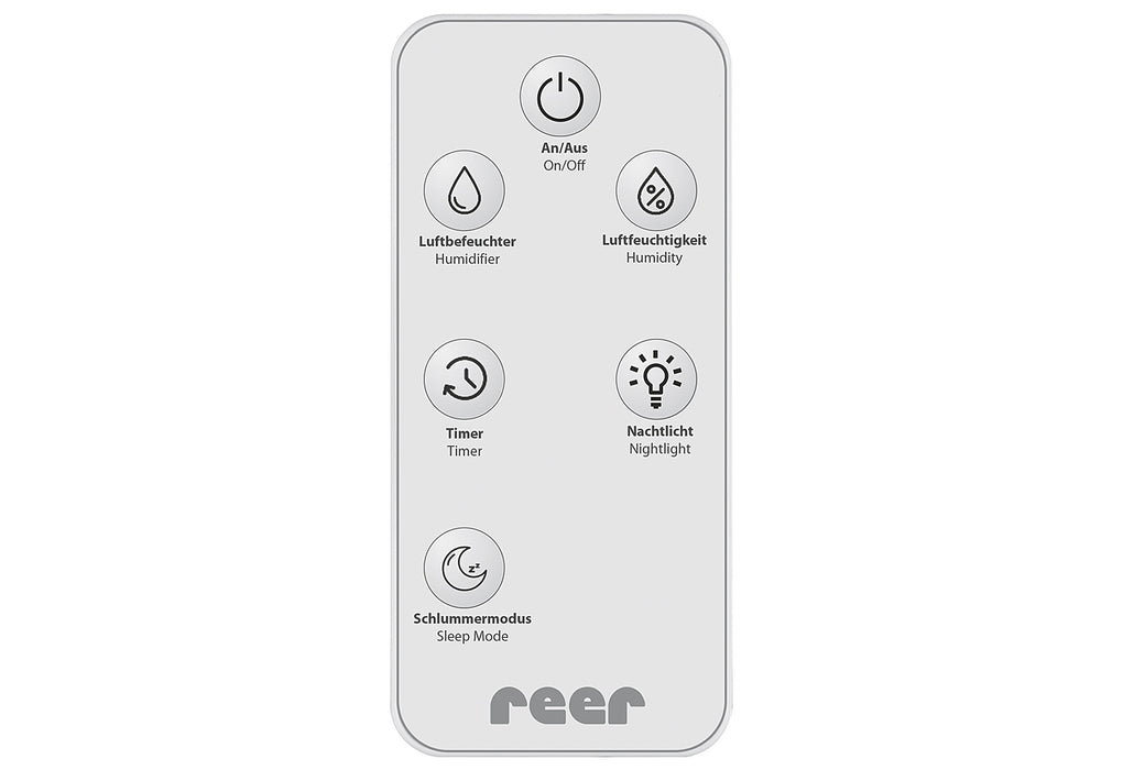 REER Ultraschall-Luftbefeuchter 2in1 Humidifier