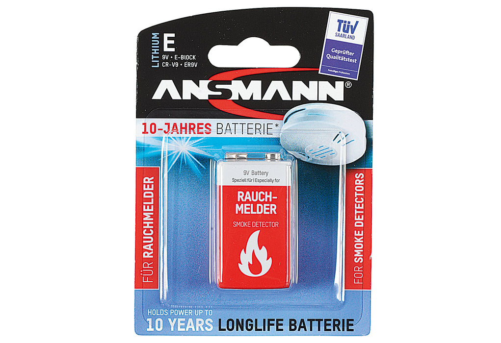 ANSMANN Batterie Lithium 9V