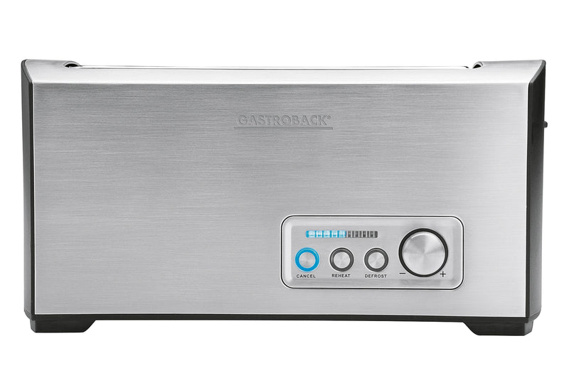 GASTROBACK 42398 4-Scheiben-Doppel-Langschlitz 1500 Watt Edelstahl