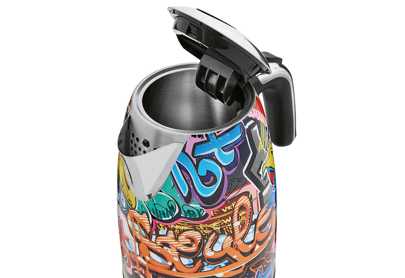GUTFELS Wasserkocher in Graffiti-Style 1,7l Water 3010 G