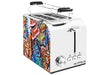 GUTFELS 2-Scheiben-Toaster in Graffiti-Style Toast 3010 G