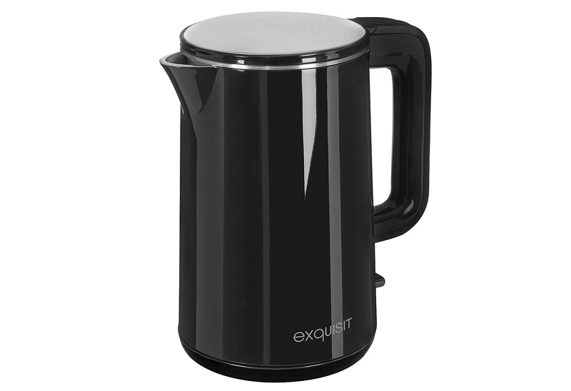EXQUISIT Wasserkocher WK 6103 1,5l Volumen Doppelwandig