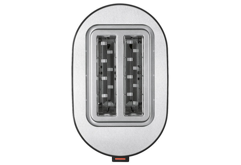 EXQUISIT 2-Scheiben-Toaster TA 6103 7 Bräunungsstufen schwarz