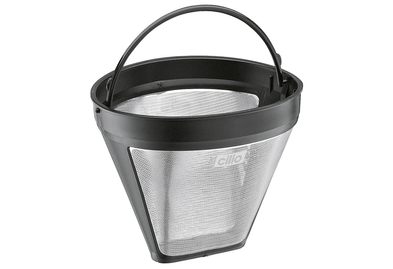 CILIO Kaffeedauerfilter Edelstahl Gr. 4