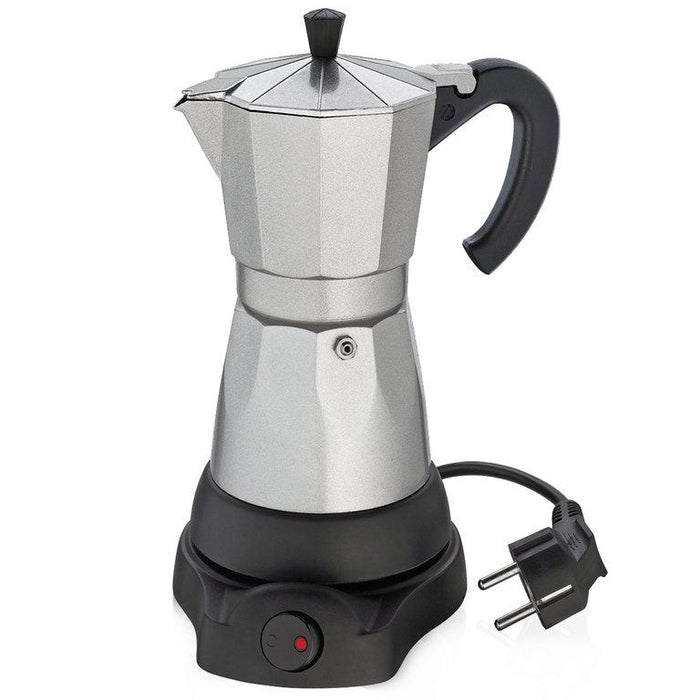 CILIO Espressokocher 6 Tassen Aluminium elektrisch 480 W Ø11,5cm