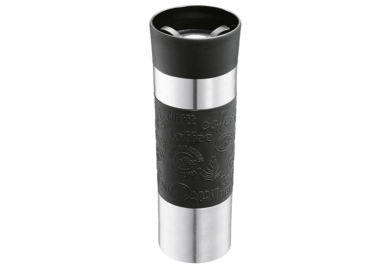 CILIO Isoliertrinkbecher Viaggio 500ml Ø8cm Höhe 22,5cm schwarz