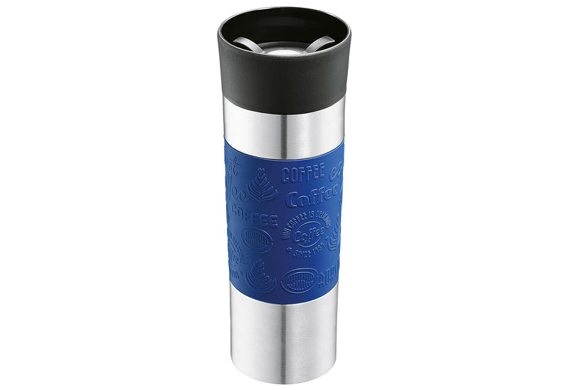 CILIO Isoliertrinkbecher Viaggio 500ml Ø8cm Höhe 22,5cm blau