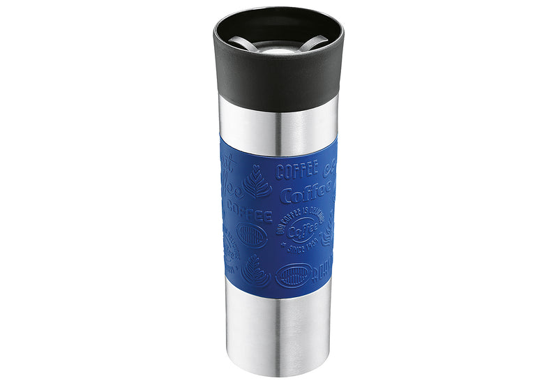 CILIO Isoliertrinkbecher Viaggio 500ml Ø8cm Höhe 22,5cm blau