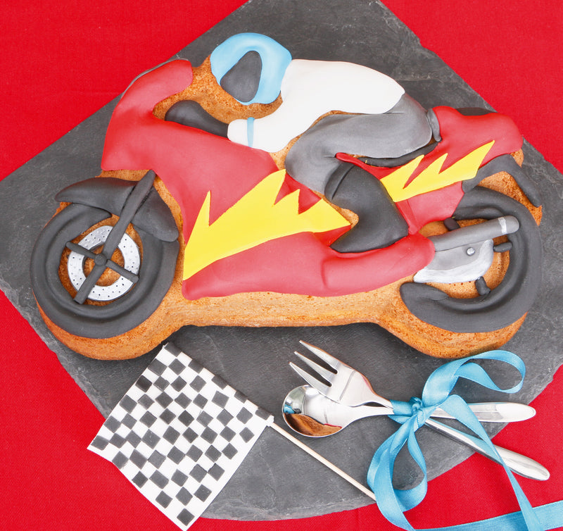 STÄDTER Backfom Mike das Motorrad 28,5x18,5cm / H6,5cm