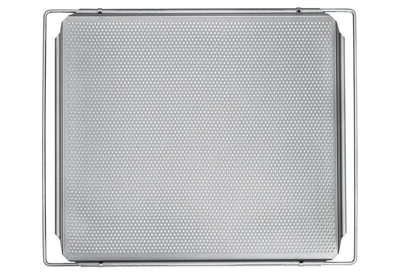 STÄDTER Herdbackblech 40x35cm mit Spezial-Lochung silber