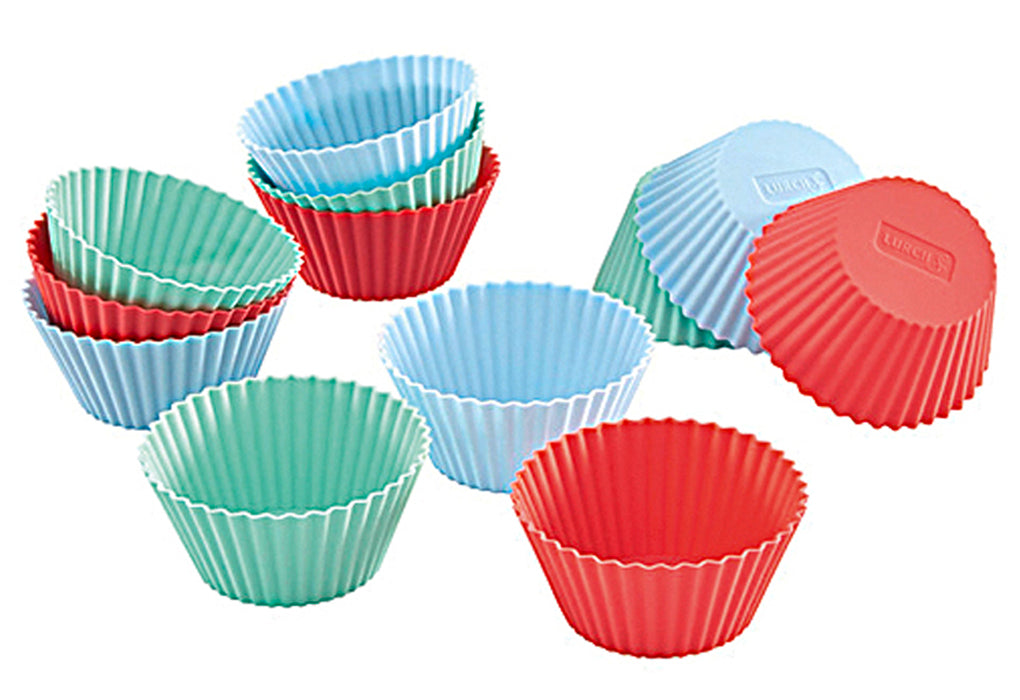 LURCH Flexi Form Muffin Silikon 3cm Ø5cm 12teilig