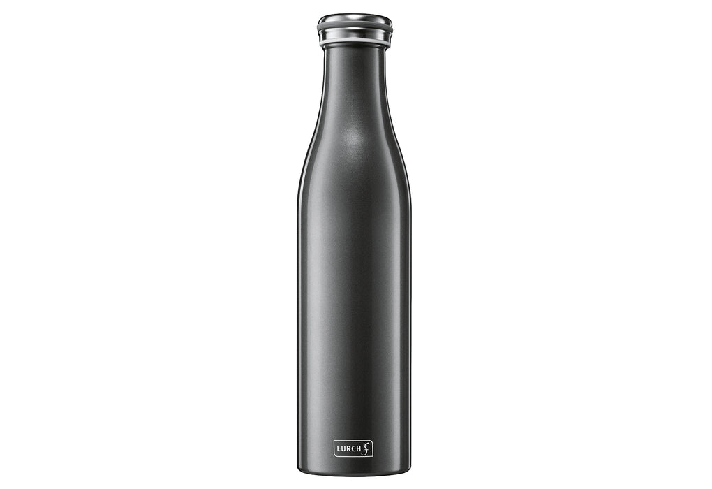 LURCH Thermo-Isolierflasche Edelstahl 0,75l anthrazit-metallic