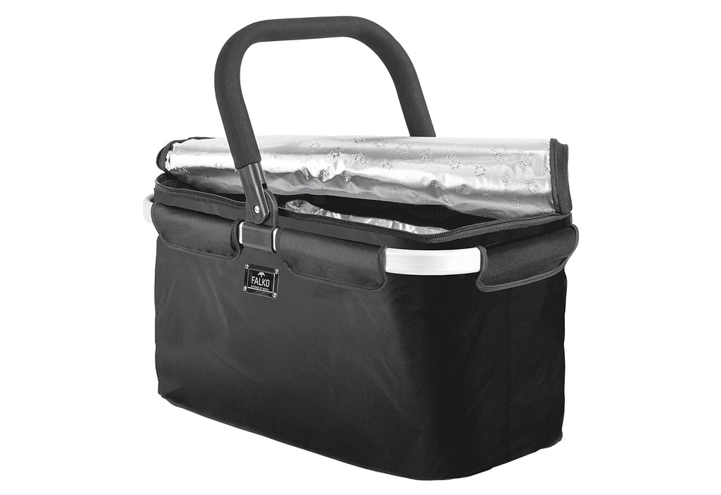 GENIUS Thermo Einkaufskorb Falko 25l 48x28x24cm schwarz