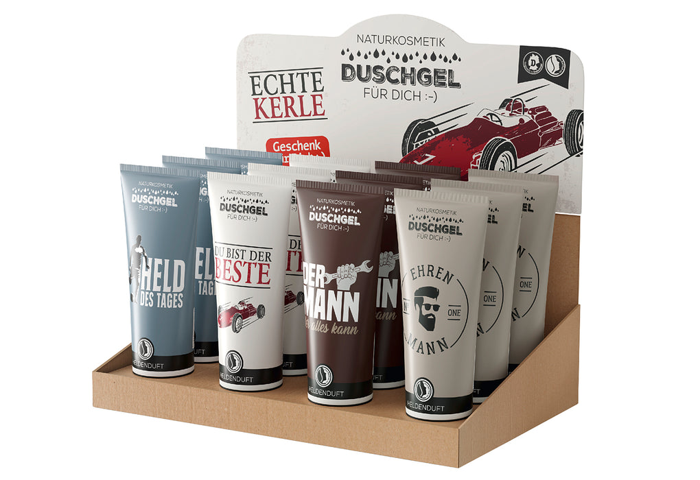 LA VIDA Display Duschgel 200ml Kerl 12 Stück