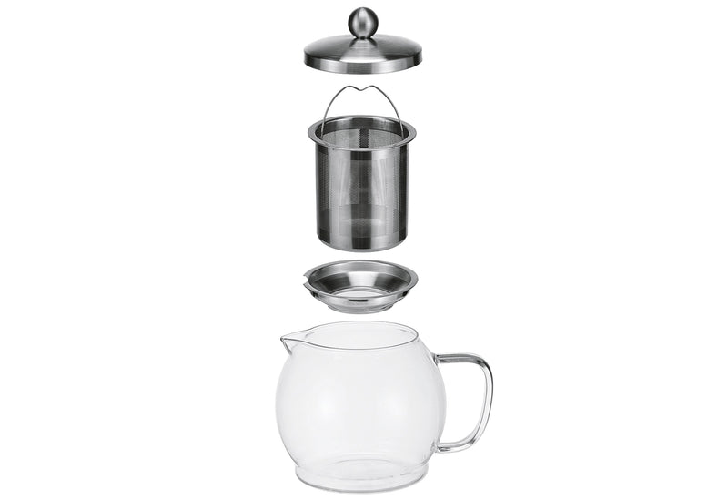 HI Teekanne 1,2l mit Edelstahlfilter