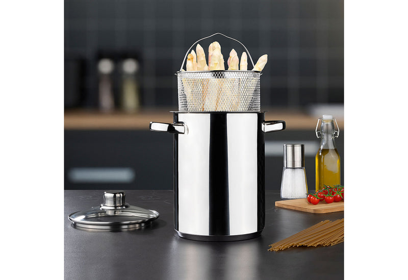 HI Spargeltopf Edelstahl Ø16cm