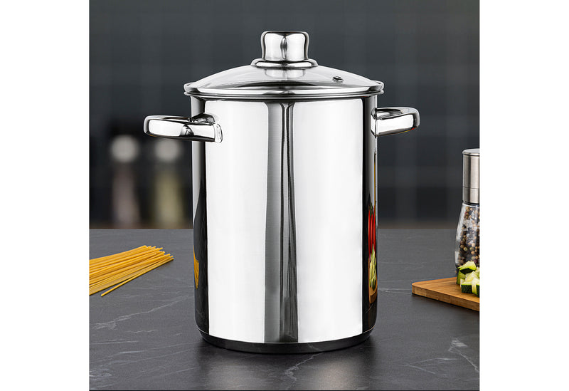 HI Spargeltopf Edelstahl Ø16cm