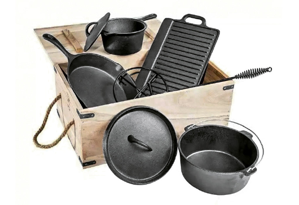 HI Dutch Oven Kochtopf Set 9teilig