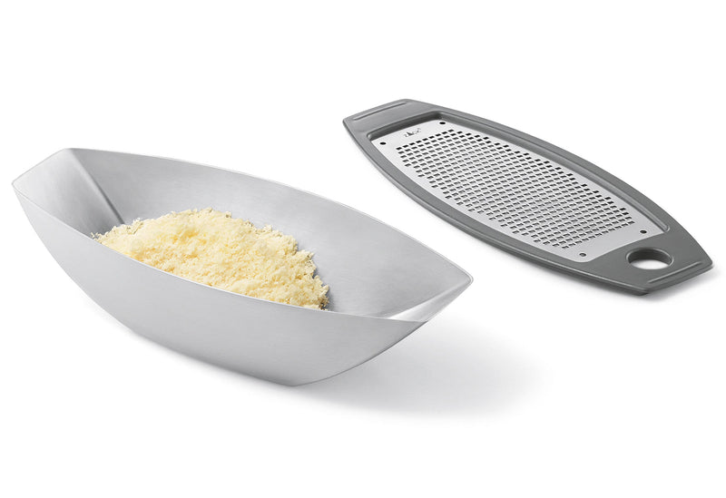 ZACK Käsereibe Parna Edelstahl 20,5x5,5x8,8cm