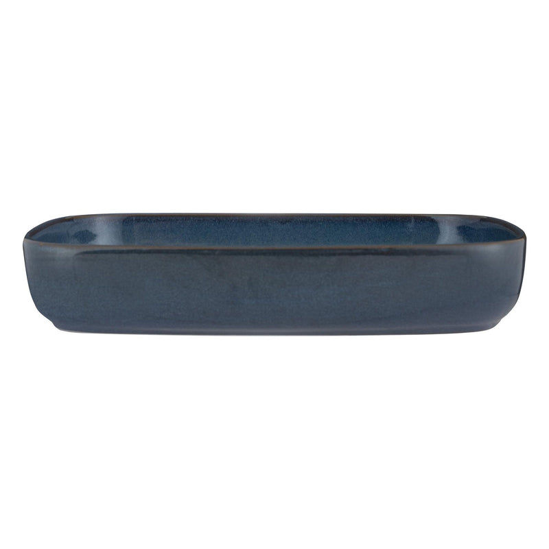 Reaktive Blue, Rechteckige Auflaufform, 2 L