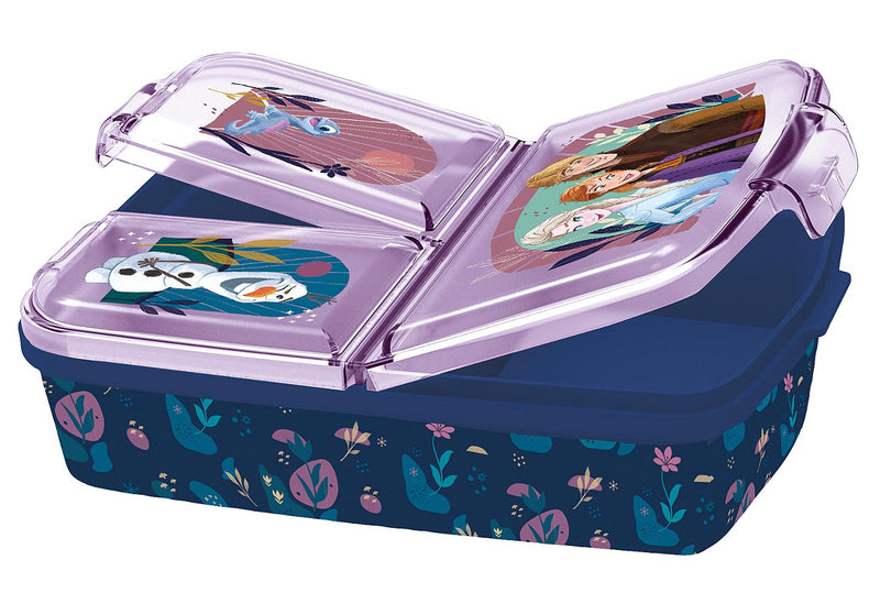P:OS Lunchbox To Go Frozen dreigeteilt lila/blau