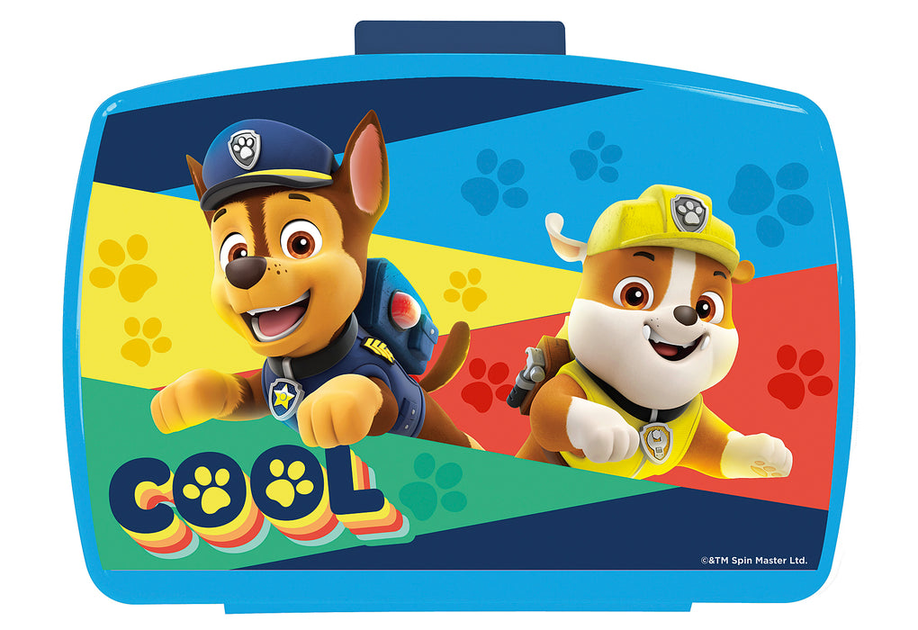 P:OS Brotdose Paw Patrol blau Kunststoff