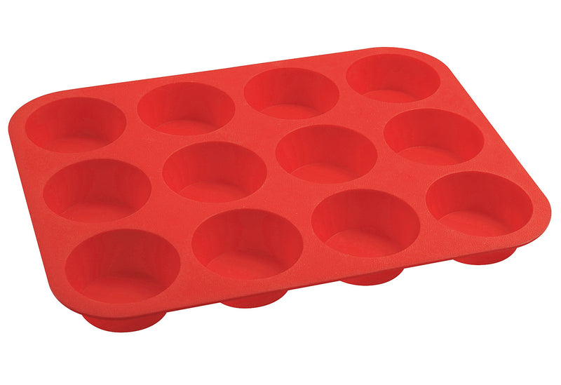 Dr. Oetker Silikon-Muffinform Flexxible Love Platinsilikon 32,5x24,5x3cm 12er Set