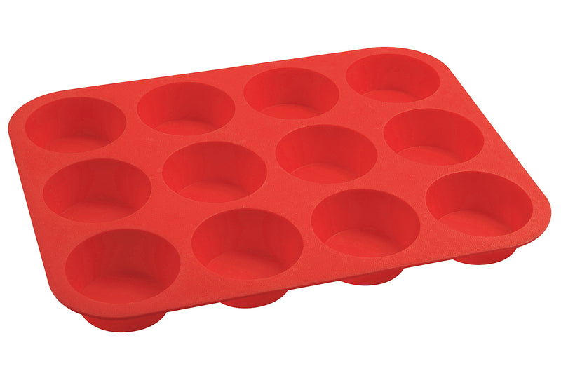 Dr. Oetker Silikon-Muffinform Flexxible Love Platinsilikon 32,5x24,5x3cm 12er Set