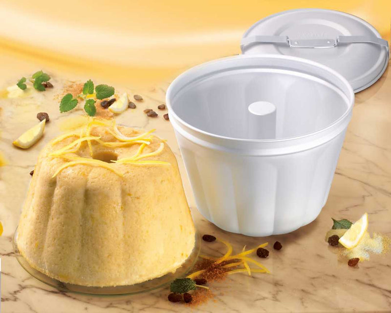 Dr. Oetker Wasserbadform Classic 2,5 l Ø19cm Aluminium eloxiert