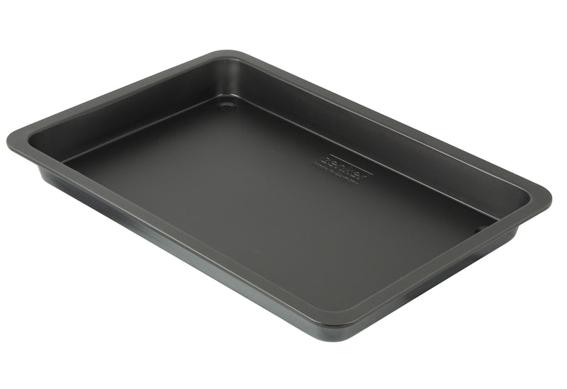 ZENKER Backblech für Obstkuchen 42x29x5cm schwarz