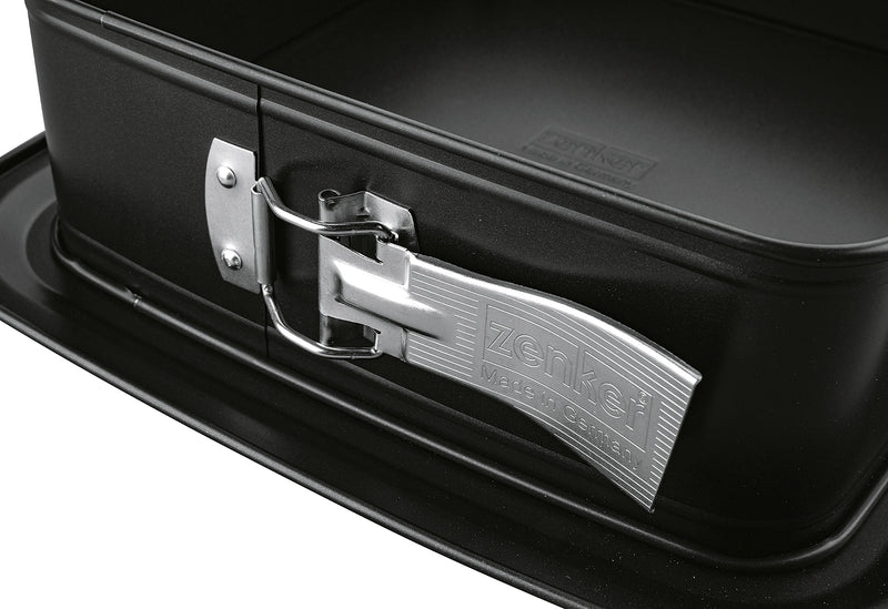 ZENKER Springform 24x24cm quadratisch Bake, Click & Go mit Haube und 2 Magnetschildern