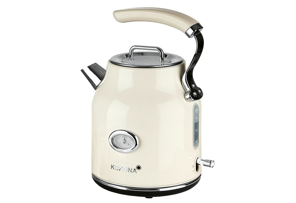 KORONA 20666 Wasserkocher Retro 1,7l cream