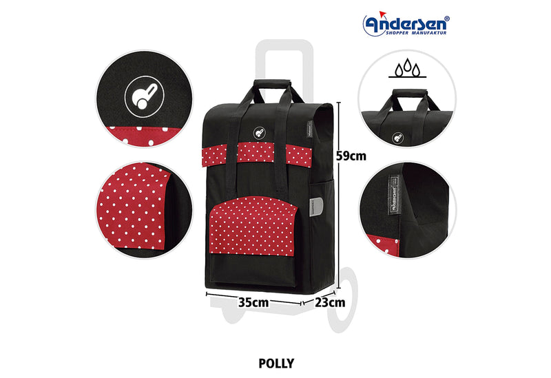 ANDERSEN Treppensteiger Scala Shopper® Polly rot