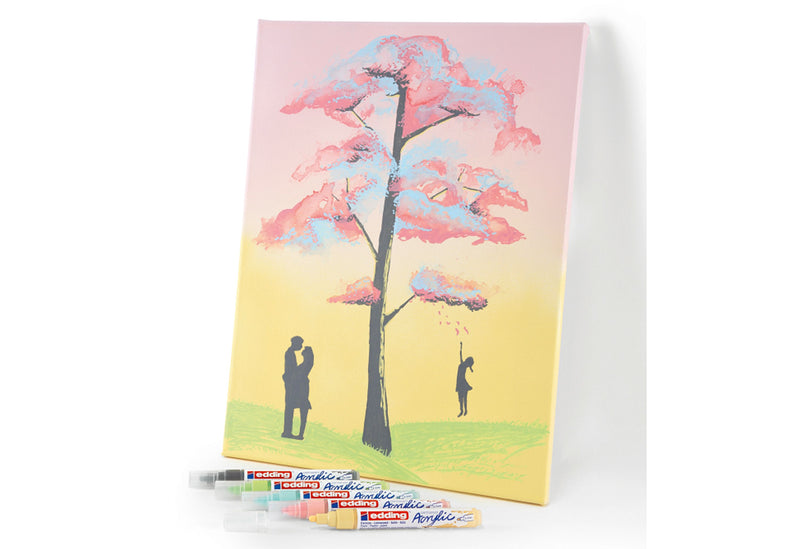 EDDING Acrylic Marker 5100 medium pastell 5Stück