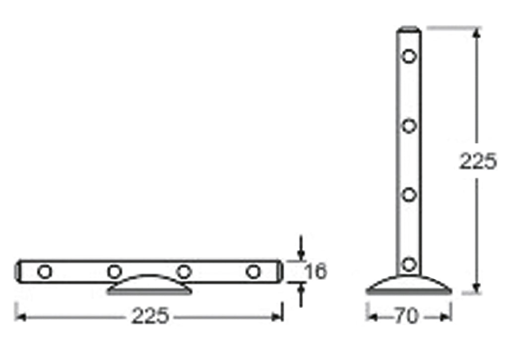 LEDVANCE LEDSTIXX Schranklicht  0,6W silber