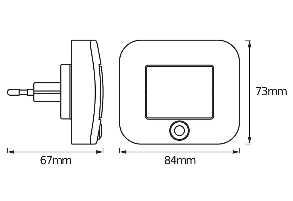 LEDVANCE Nachtlicht m. Sensor 0,7W