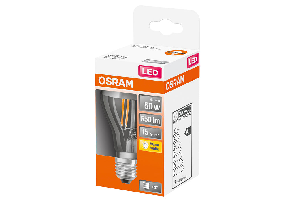 OSRAM Kopfspiegel A E27 650LM