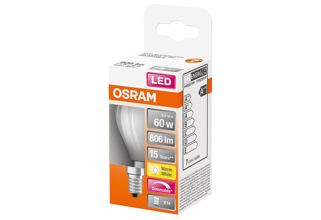 OSRAM LED Tropfenlampe 6