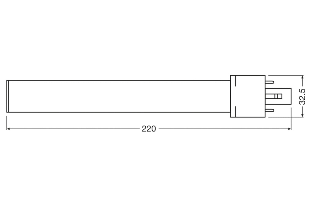 OSRAM DULUX LED S11 6W G23 630lm 3000K